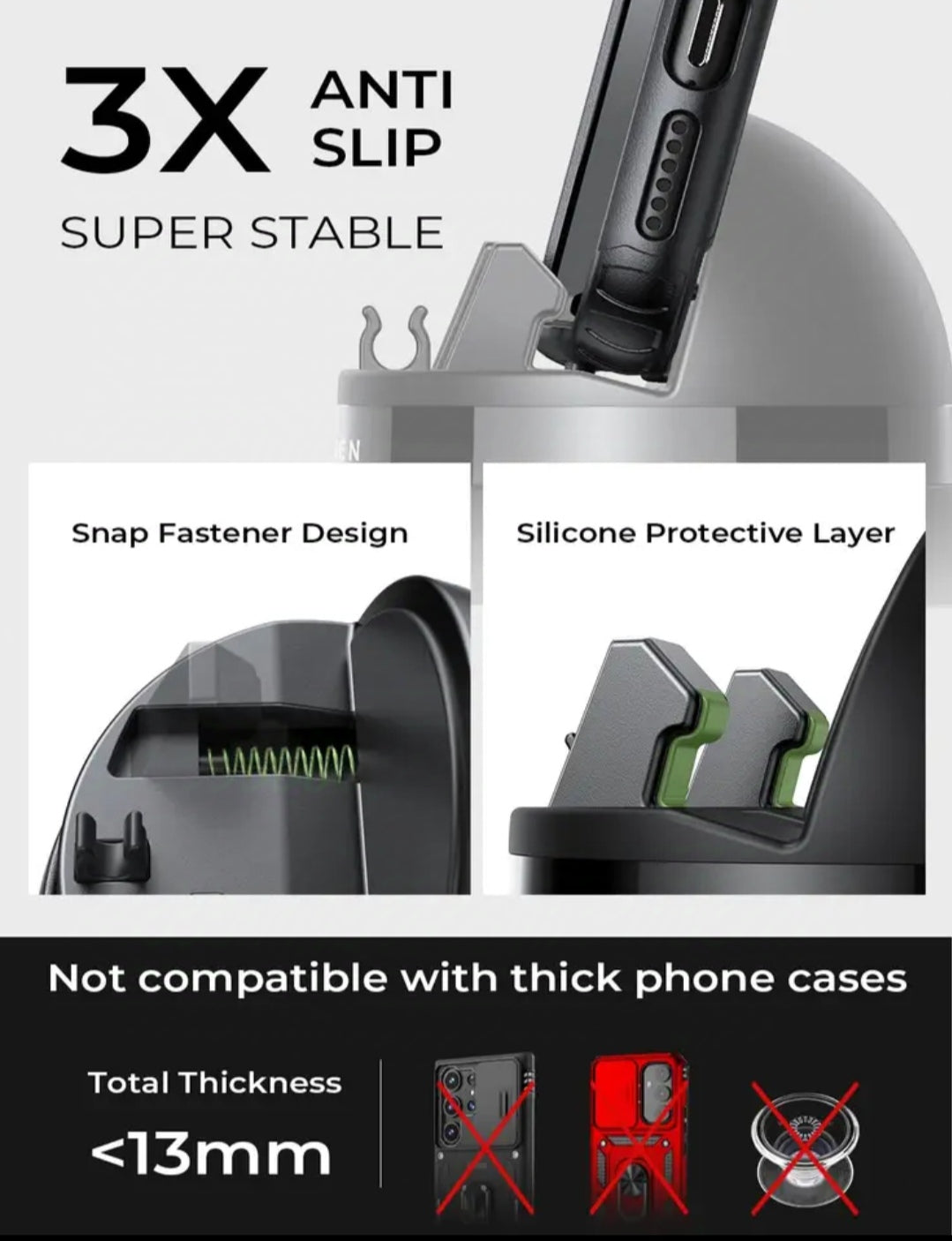 SUPER ROTATABLE PHONE HOLDER