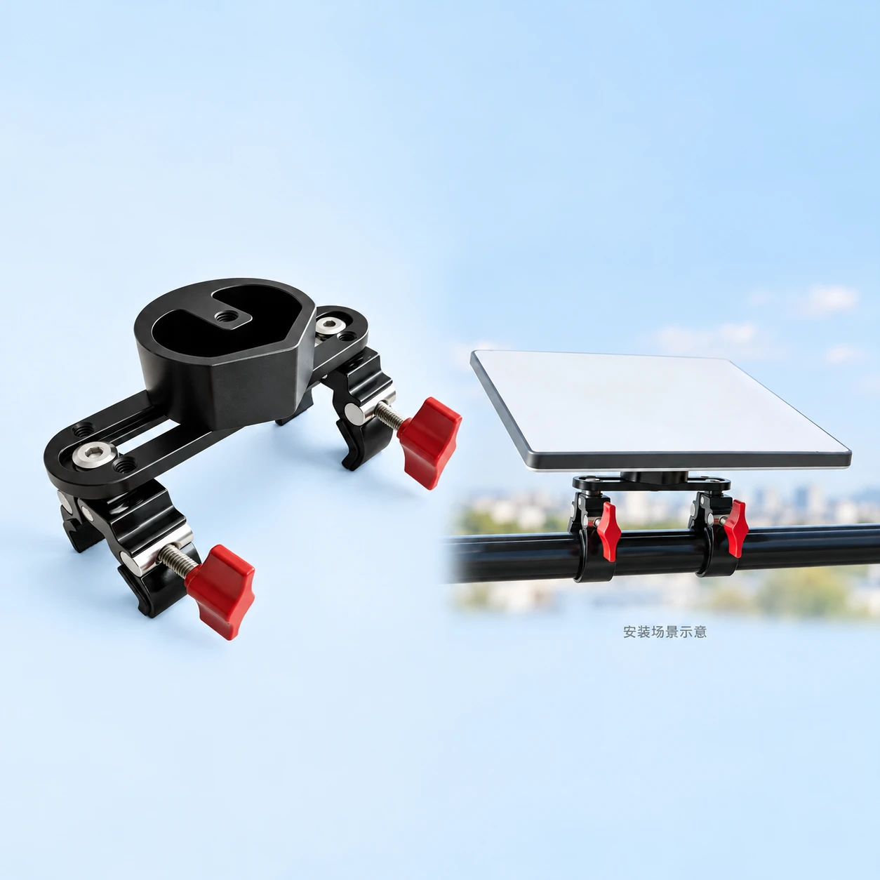 Direct-Ring Twin-Clamp Bridge for Starlink Mini