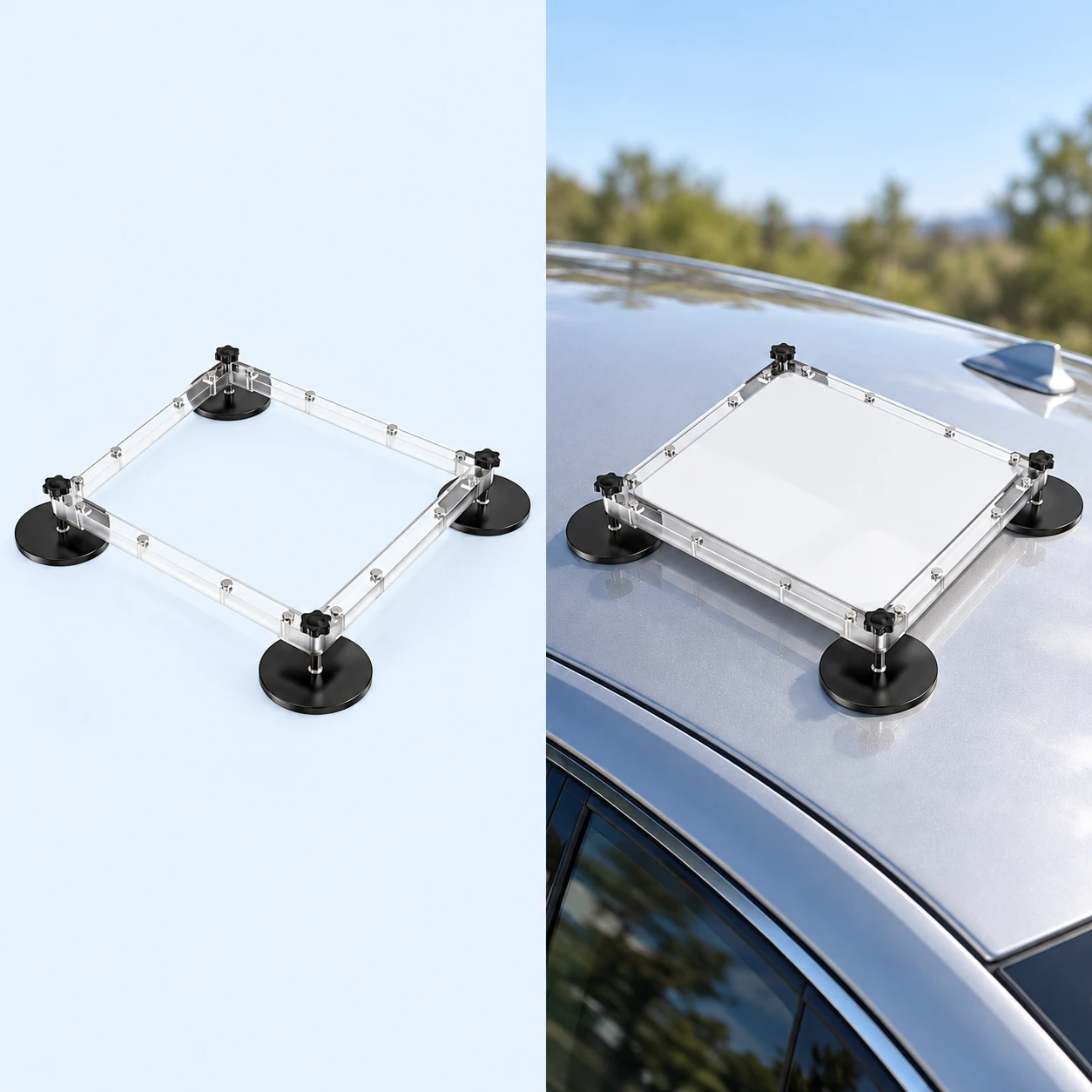 Starlink Mini SK0126S Clear Magnetic Frame