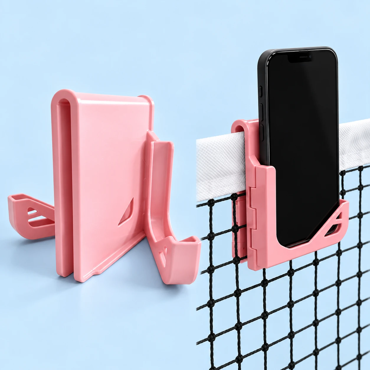 Pink Folding Net-Top Phone Cradle
