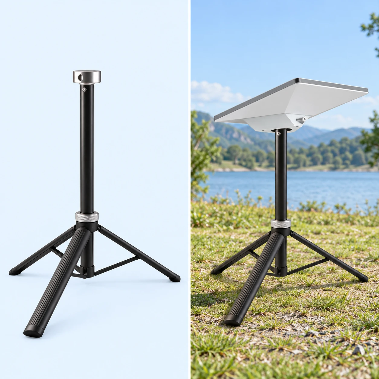 Silver-Collar Tripod Mount for Starlink Mini