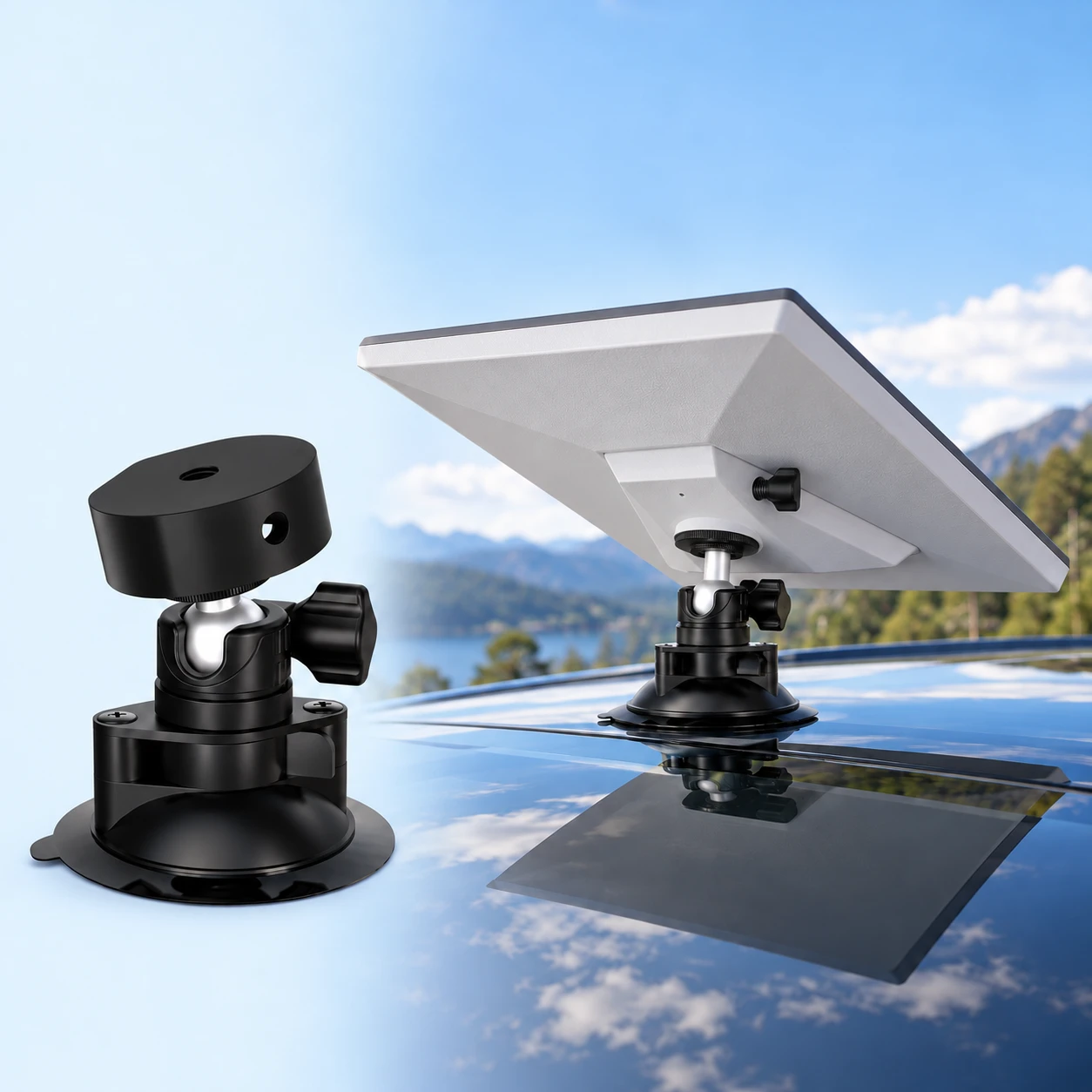 Starlink Mini Single-Suction-Cup Ball-Head Mount Kit