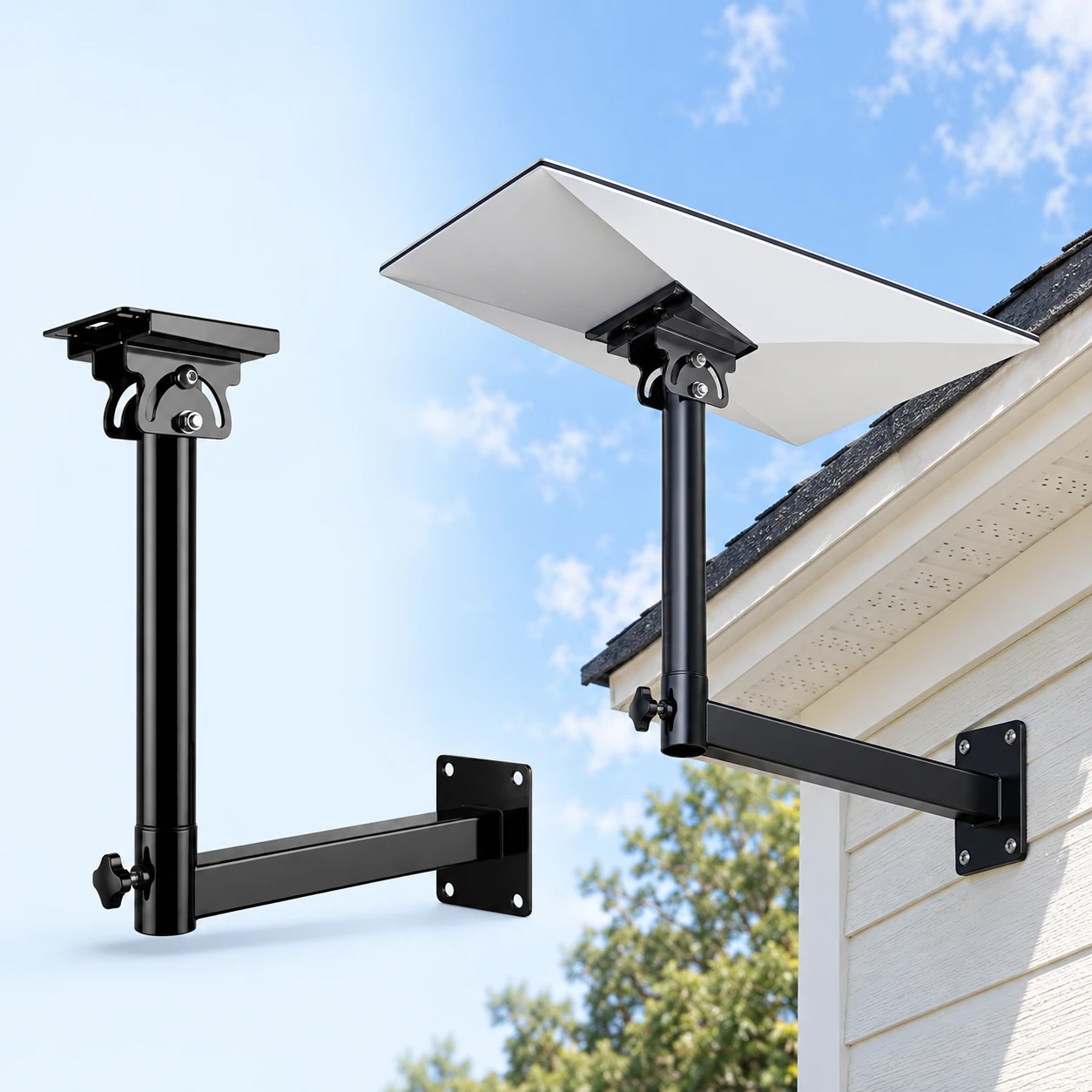 Starlink Gen3 Fixed Rectangular-Arm Wall Mount