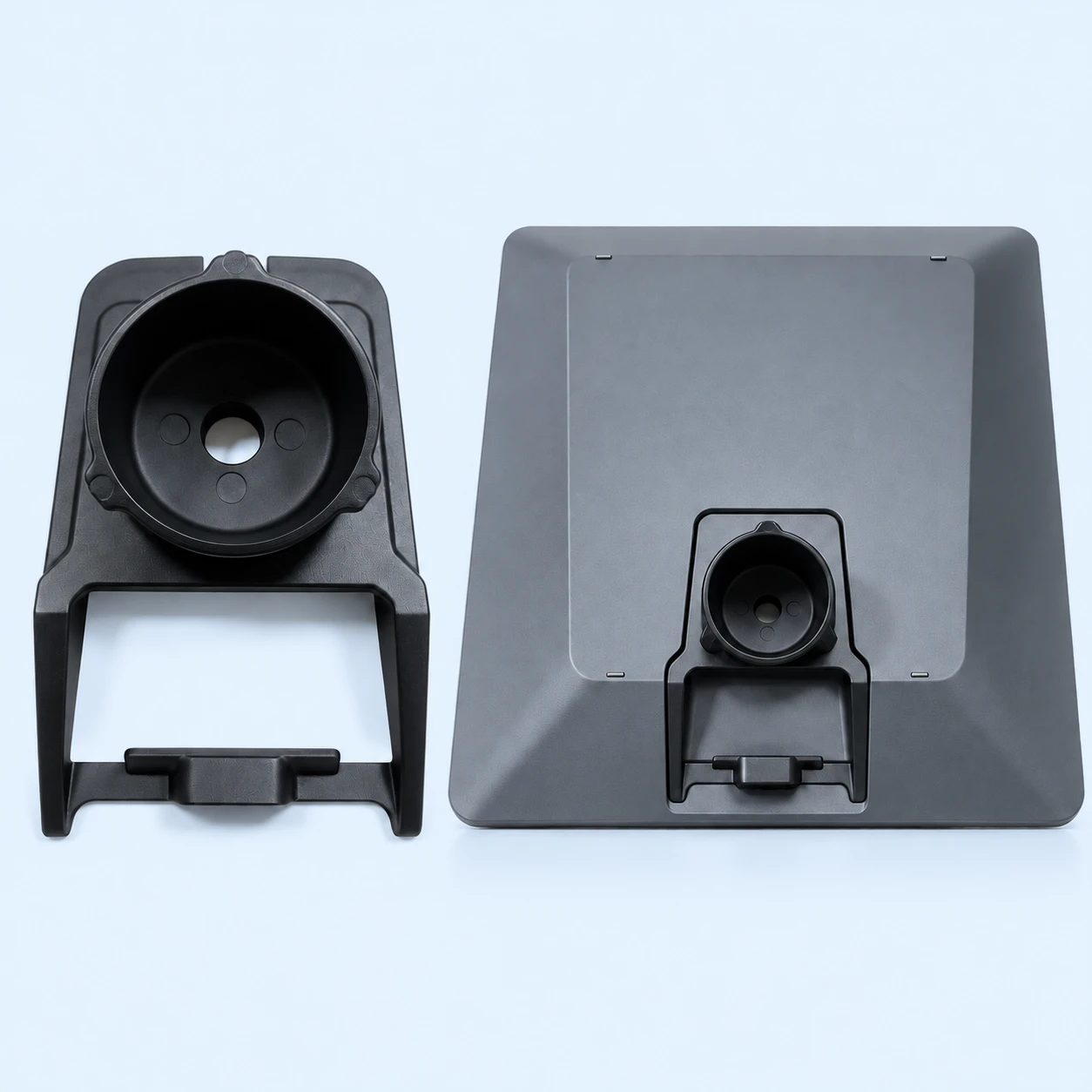 Black V5 Socket Adapter Mount — Select 43 mm or 53 mm Diameter