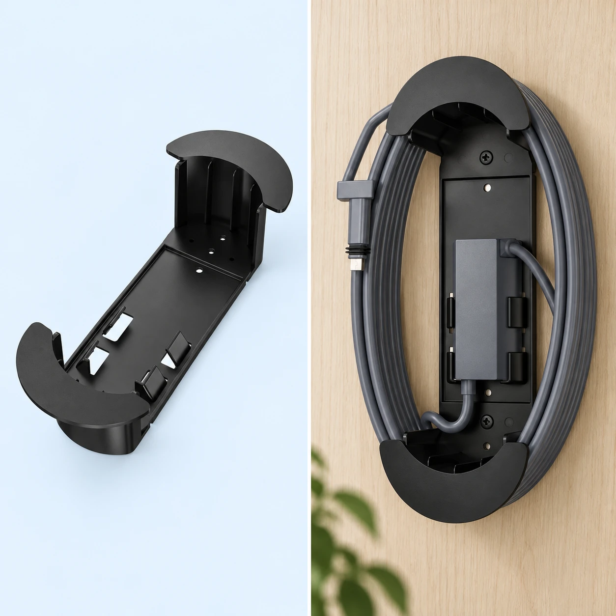 Starlink Gen2 Ethernet-Adapter and Cable Wall Organizer