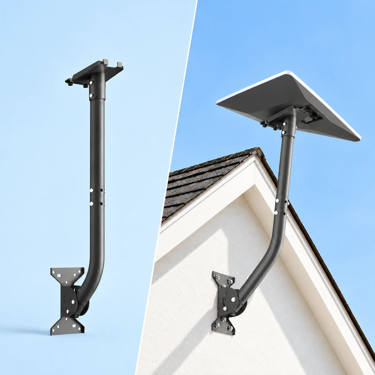 ST5W-02 Fixed-Socket Wall Mast for Starlink V5