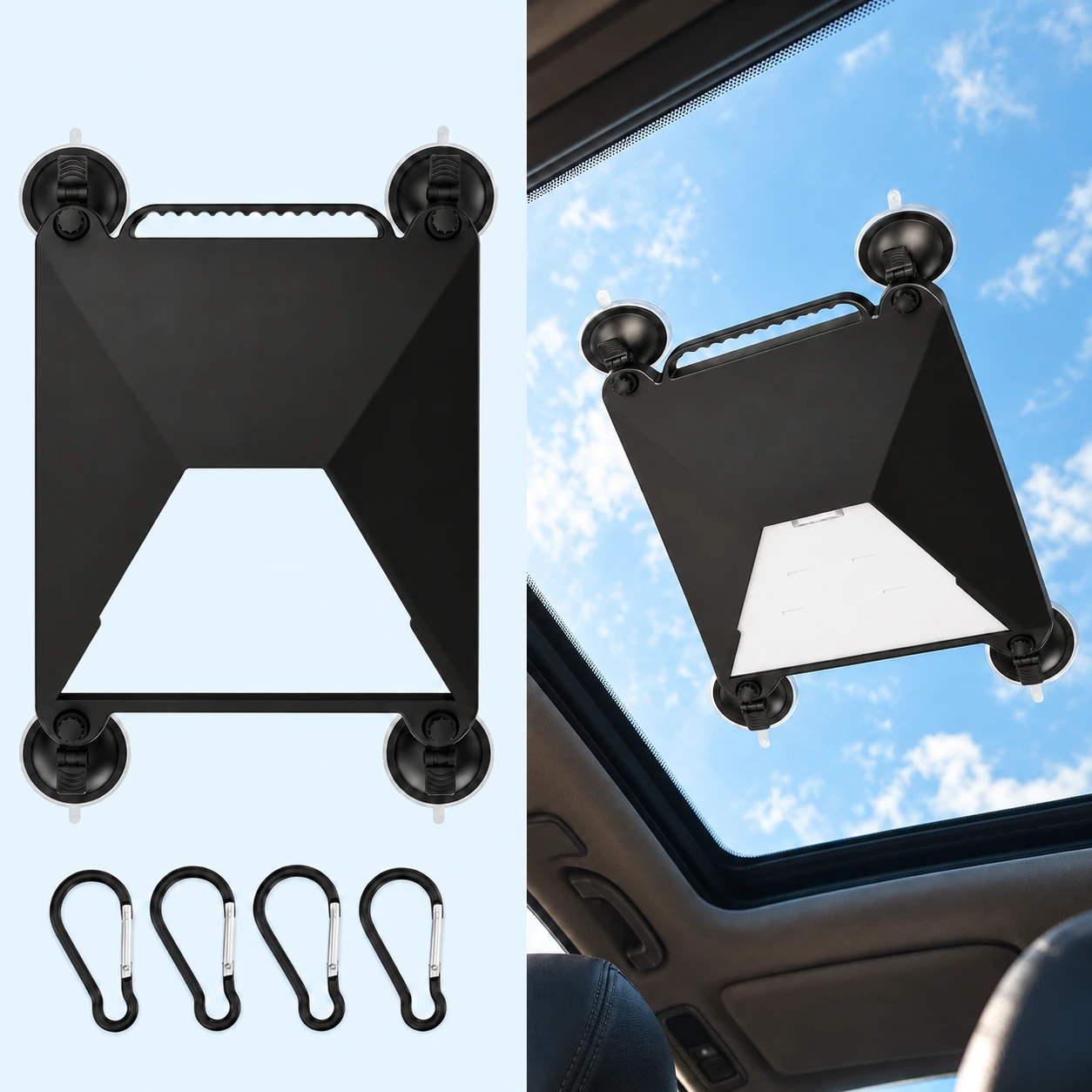 Starlink Mini ST91 Handle Sleeve with Four Suction Cups and Hooks