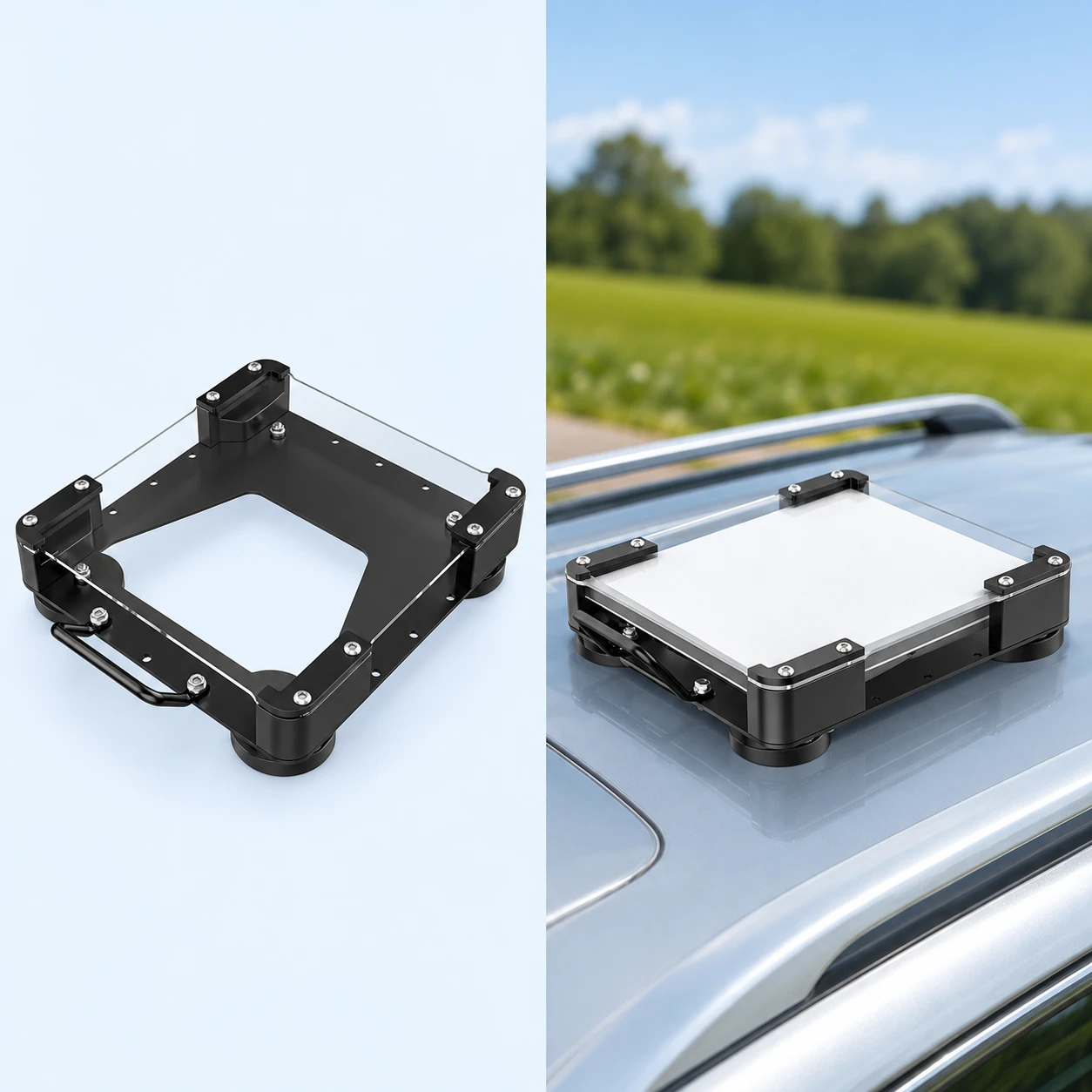 Starlink Mini W028 Corner Frame with Clear Shield
