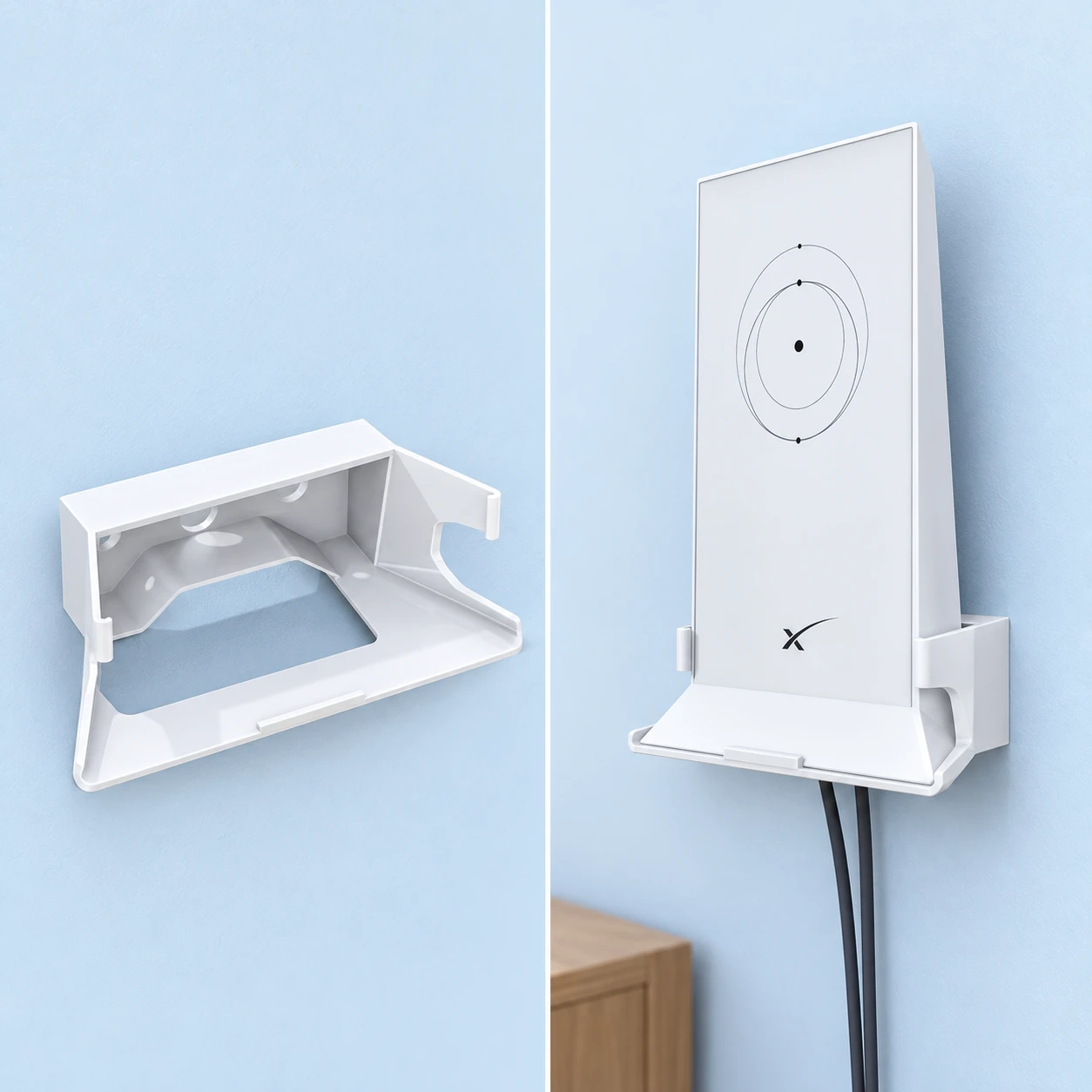 Starlink Gen2 Router Clip-On Wall Shelf