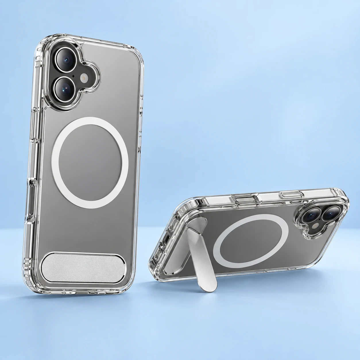 Clear Lower-Corner Blade Stand Case