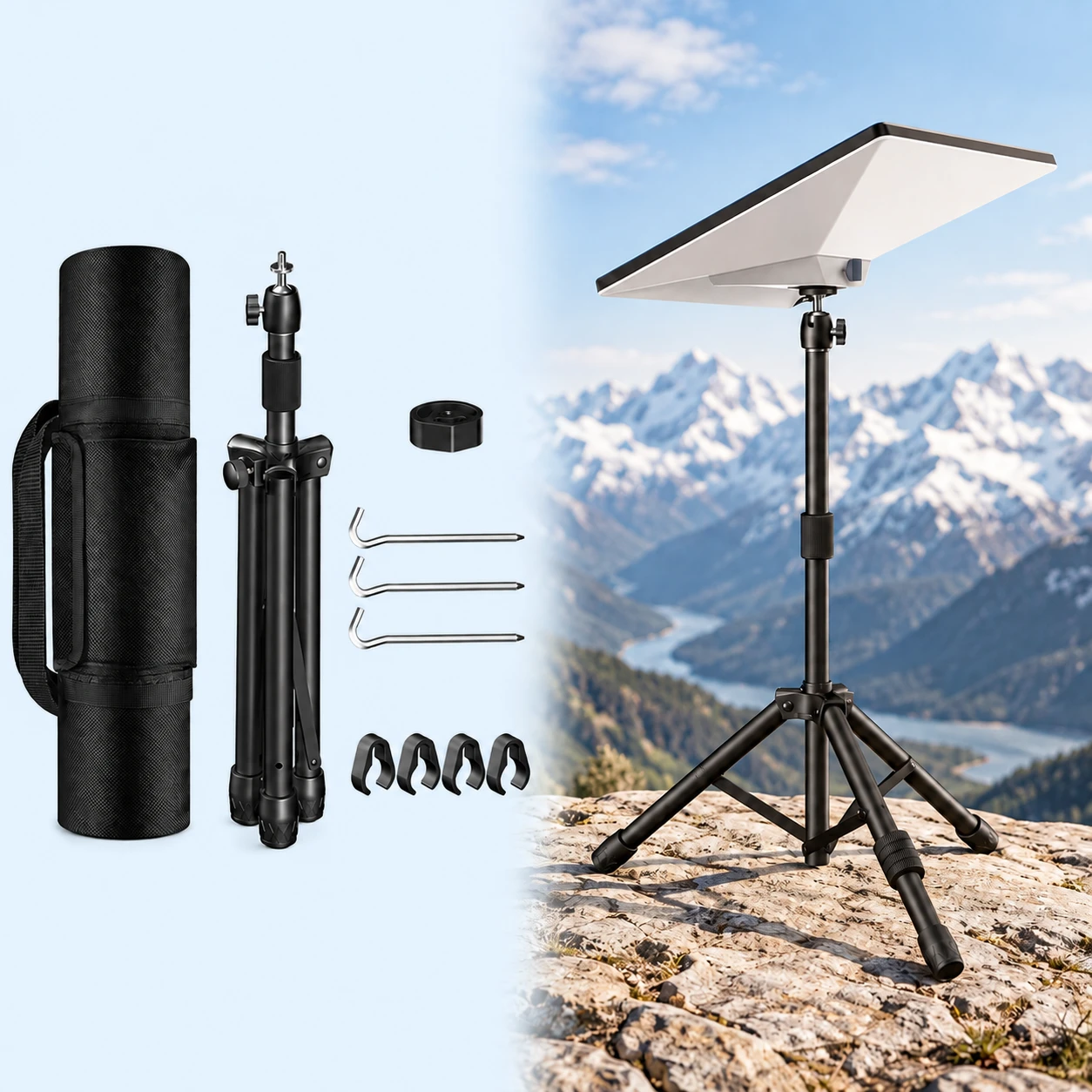 AK-610 Portable Tripod Mount for Starlink Mini