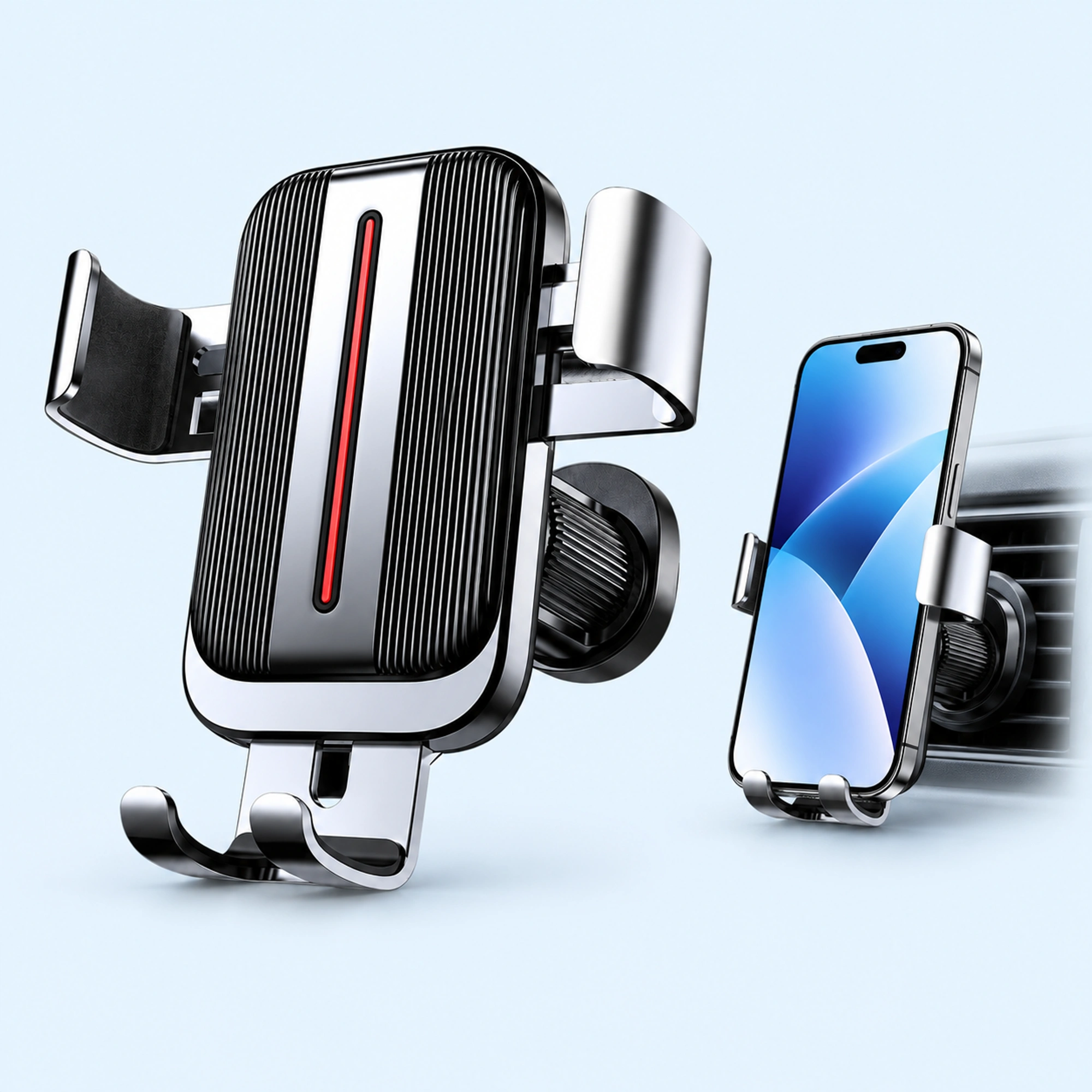 Gravity Air Vent Car Phone Holder photo